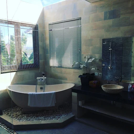 Fully equipped kitchen with modern appliances